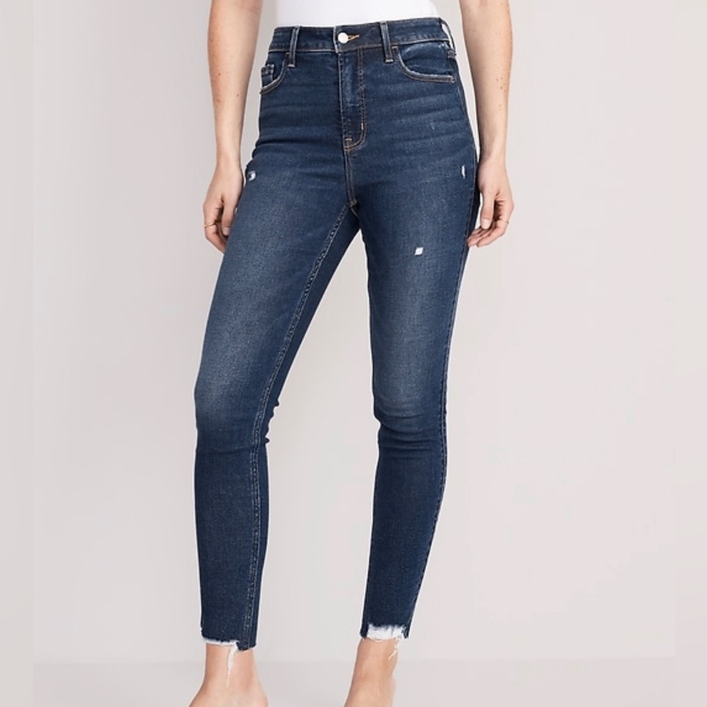 Extra High-Waisted Rockstar 360 Stretch Super-Skinny Jeans